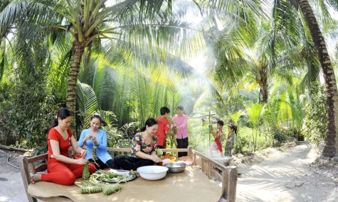 Bếp lửa còn đỏ trong từng món ăn