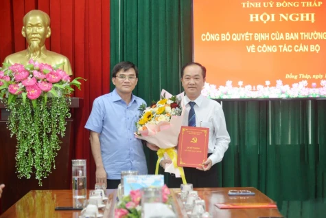 Đồng chí Nguyễn Kiên Cường giữ chức vụ Phó Trưởng Ban Tổ chức Tỉnh ủy