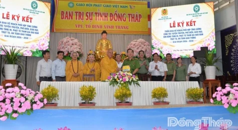 Nhân rộng mô hình “Tăng, ni, phật tử tham gia giao thông văn hóa - an toàn"
