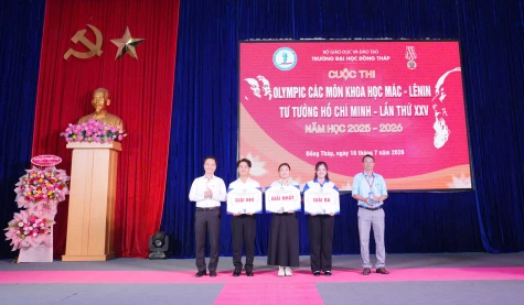Trường Đại học Đồng Tháp: 11 đội tranh tài Cuộc thi Olympic các môn khoa học Mác - Lênin, tư tưởng Hồ Chí Minh