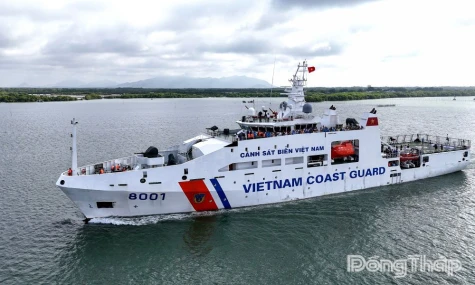 Cảnh sát biển Việt Nam khảo sát, nắm tình hình các vùng biển, đảo ven bờ Nam Trung bộ năm 2026