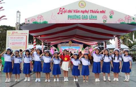 Phường Cao Lãnh: Khai mạc Hội thi Văn nghệ thiếu nhi năm 2026