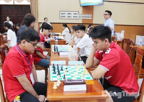 Đồng Tháp: Khai mạc thi đấu môn cờ vua, cờ tướng