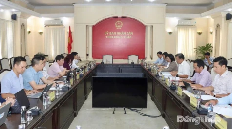 Lãnh đạo tỉnh làm việc với Đoàn công tác của Bộ Nông nghiệp và Môi trường về các chương trình hợp tác nông nghiệp Việt Nam - Hàn Quốc