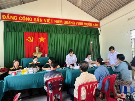 Tân Phú Trung: Khám, tư vấn và chăm sóc sức khỏe miễn phí cho 238 người có công