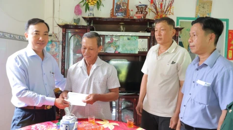 Xã Chợ Gạo: Quan tâm, chăm lo công tác đền ơn đáp nghĩa