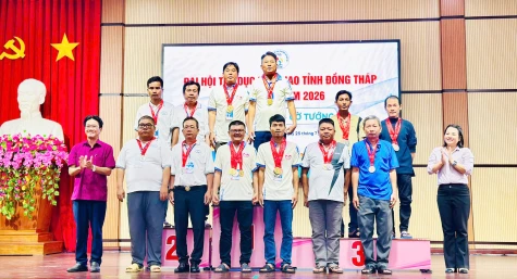 Bế mạc giải cờ vua, cờ tướng Đại hội Thể dục thể thao tỉnh Đồng Tháp