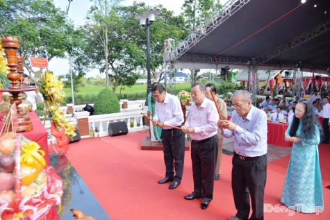 Phường Bình Xuân tổ chức Lễ kỷ niệm 79 năm Ngày Thương binh - Liệt sĩ