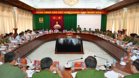 Hội thảo lấy ý kiến các dự án Luật, Nghị quyết do Bộ Công an chủ trì soạn thảo