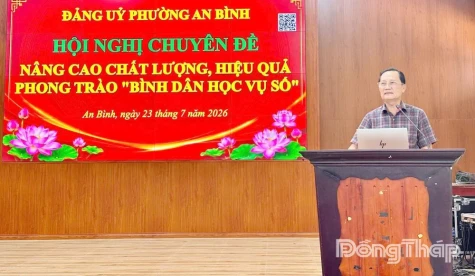 Phường An Bình: Đẩy mạnh Phong trào “Bình dân học vụ số”, lấy người dân làm trung tâm