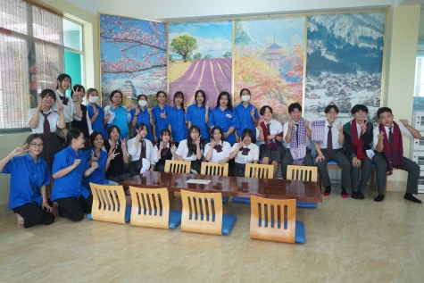 Giao lưu giữa sinh viên Trường Cao đẳng Cộng đồng Đồng Tháp và học sinh Trường Cấp 3 Engei Thủ đô Tokyo - Nhật Bản