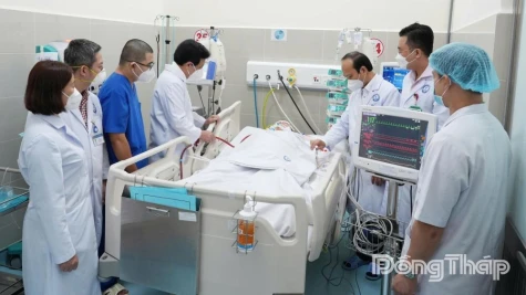 Bệnh viện Đa khoa Tiền Giang: Can thiệp kỹ thuật ECMO giúp bệnh nhân vượt qua nguy kịch