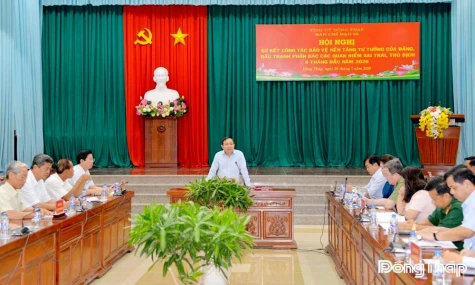 Đồng chí Phan Văn Thắng: Mỗi tổ chức đảng là một "pháo đài", một khu vực phòng thủ vững chắc trong bảo vệ nền tảng tư tưởng của Đảng