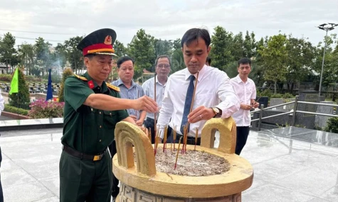 Phường Sa Đéc: Tổ chức lấy mẫu hài cốt liệt sĩ chưa xác định thông tin