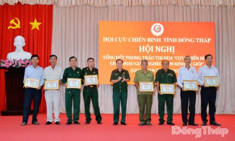 Hội Cựu chiến binh tỉnh Đồng Tháp:  Phát huy hiệu quả phong trào giúp nhau phát triển kinh tế
