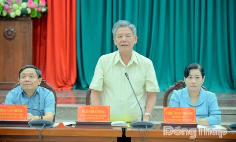 Họp mặt cán bộ chủ chốt tỉnh Đồng Tháp: Phát huy trí tuệ, kinh nghiệm vì sự phát triển bền vững