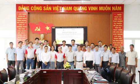 Khởi động Dự án "Sinh kế mùa nước nổi" tại vùng đệm Vườn Quốc gia Tràm Chim