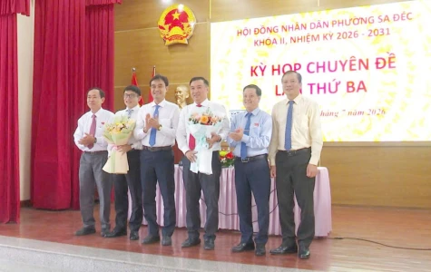 HĐND phường Sa Đéc: Kiện toàn nhân sự UBND phường