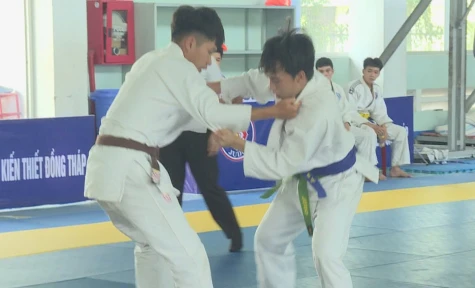 Cụm 11 Lấp Vò dẫn đầu môn Judo tại Đại hội Thể dục thể thao tỉnh Đồng Tháp