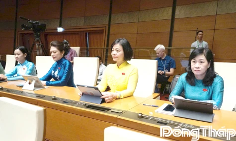 Đoàn Đại biểu Quốc hội tỉnh Đồng Tháp tham dự khai mạc kỳ họp không thường lệ thứ Nhất, Quốc hội khóa XVI