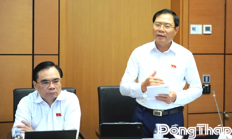 Đoàn Đại biểu Quốc hội tỉnh Đồng Tháp: Thảo luận nhiều nội dung quan trọng về quốc phòng và phổ biến, giáo dục pháp luật