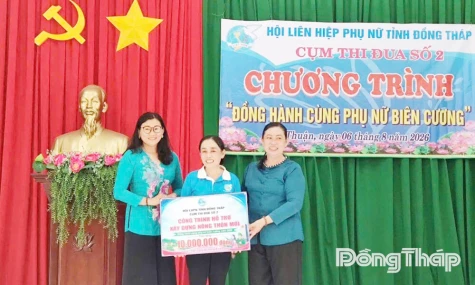 Nhiều hoạt động thiết thực từ chương trình “Đồng hành cùng phụ nữ biên cương”