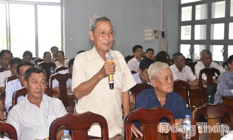Lắng nghe, tháo gỡ nhiều vấn đề dân sinh ở cơ sở