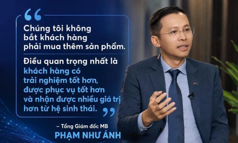 CEO MB Phạm Như Ánh: Mở rộng hệ sinh thái không nhằm "bán thêm", mà để khách hàng hạnh phúc hơn