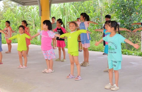 Xã Mỹ Hiệp: Dựng “lá chắn” an toàn cho trẻ em vùng sông nước