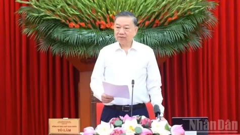 Thông báo Kết luận của Tổng Bí thư, Chủ tịch nước Tô Lâm, Trưởng ban Chỉ đạo về tổng kết thực tiễn và nghiên cứu sửa đổi, bổ sung Điều lệ Đảng