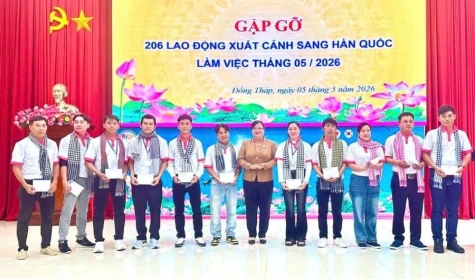 Phường Cao Lãnh: Vượt chỉ tiêu đưa người lao động đi làm việc ở nước ngoài