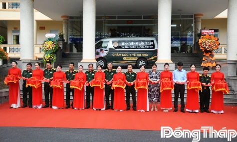 Bệnh viện Quân y 120: Khai trương "Dịch vụ lấy mẫu xét nghiệm tại nhà"