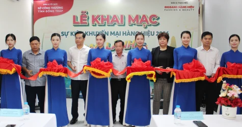 Khai mạc sự kiện khuyến mại hàng hiệu “Cao Lãnh Mega Sale 2026”