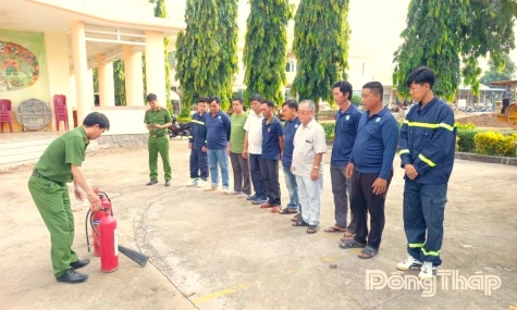 Xã Lai Vung: Hiệu quả phong trào Toàn dân bảo vệ an ninh Tổ quốc