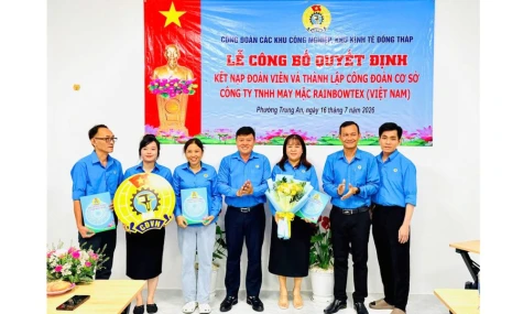 Đồng Tháp: Tập trung phát triển đoàn viên, nâng cao chất lượng hoạt động