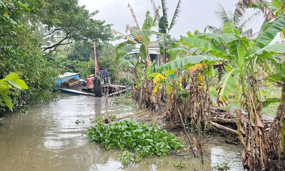 Chủ động bảo vệ sản xuất trước mùa lũ