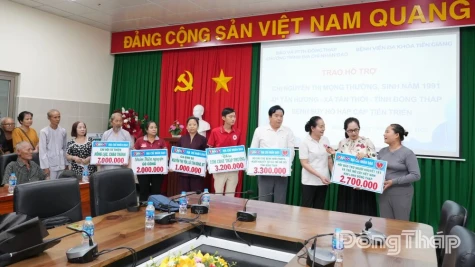 Bạn đọc hỗ trợ trên 90 triệu đồng giúp chị Mộng Thường chi trả viện phí
