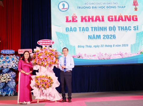 Trường Đại học Đồng Tháp khai giảng đào tạo trình độ Thạc sĩ đợt 2 năm 2026
