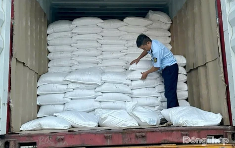 Xử phạt 1 trường hợp kinh doanh 26,5 tấn gạo vi phạm nhãn hàng hóa