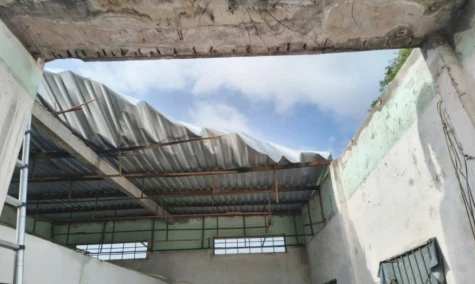 Đồng Tháp: Mưa dông làm tốc mái 24 căn nhà