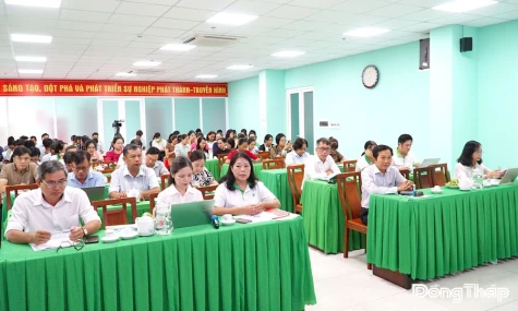 Báo và phát thanh, truyền hình Đồng Tháp: Thống nhất nhận thức, hành động trong thực hiện Nghị quyết của Trung ương, Tỉnh ủy