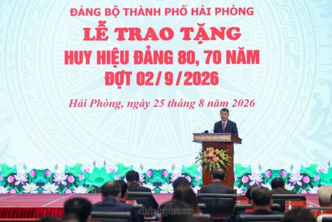 Thủ tướng Lê Minh Hưng: Đảng đã lớn lên từ Nhân dân, vì Nhân dân mà chiến đấu, hy sinh, vì Nhân dân mà đổi mới và phát triển *