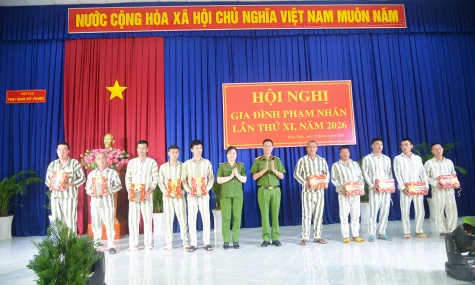 Trại giam Mỹ Phước tổ chức Hội nghị gia đình phạm nhân lần thứ XI