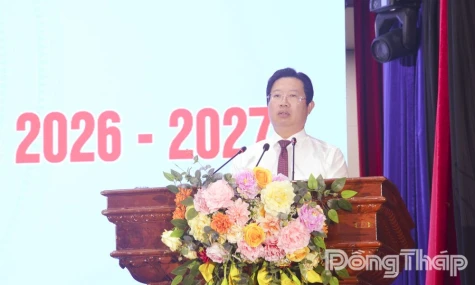 Phó Chủ tịch UBND tỉnh Huỳnh Minh Tuấn: Chú trọng phát triển toàn diện cho học sinh