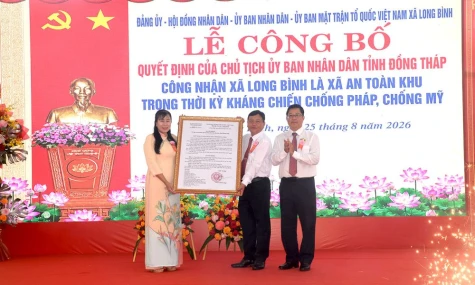 Xã Long Bình: Tự hào truyền thống, vững tin vươn mình phát triển