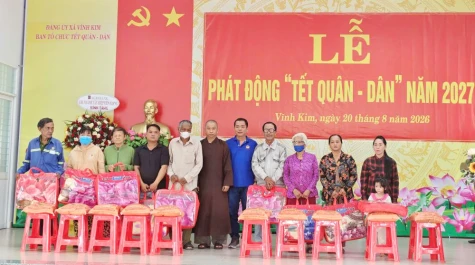Xã Vĩnh Kim: Lan tỏa nghĩa tình từ “Tết Quân - Dân”