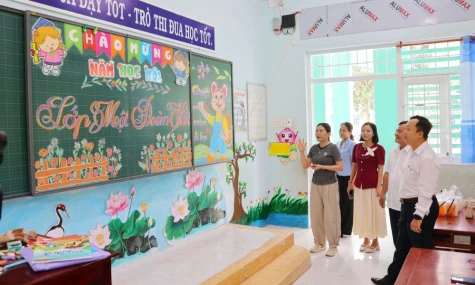 Xã Tràm Chim: Ổn định trường lớp, sẵn sàng cho năm học mới