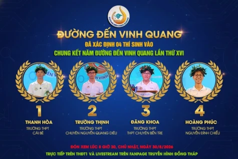 Sẵn sàng cho chung kết “Đường đến vinh quang” lần thứ XVI diễn ra vào sáng mai, 30-8
