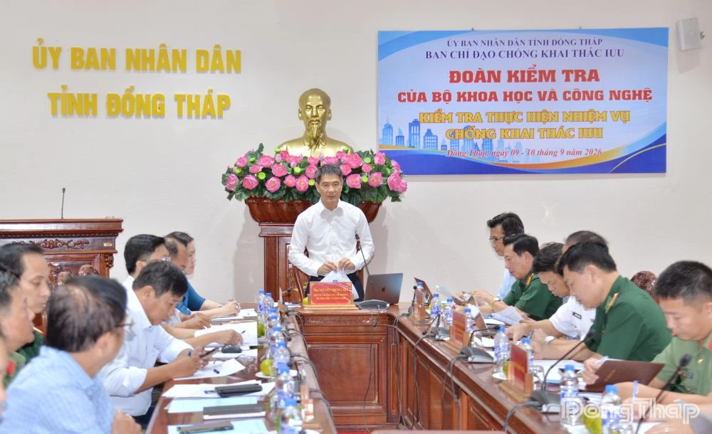 Đồng Tháp đã rất chủ động trong triển khai thực hiện các nhiệm vụ chống khai thác IUU