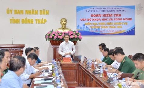 Đồng Tháp đã rất chủ động trong triển khai thực hiện các nhiệm vụ chống khai thác IUU